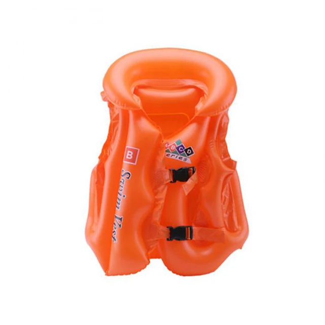 Profession PVC Adjustable Kids Inflatable Pool Float Life Vest Children