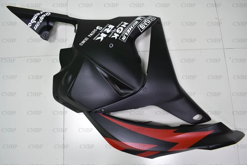 CBR 600 RR 2009-2012 Пластик Обтекатели для Honda CBR600RR 09 10 кузов CBR600 RR 2011 материя черный, красный набор для всего тела