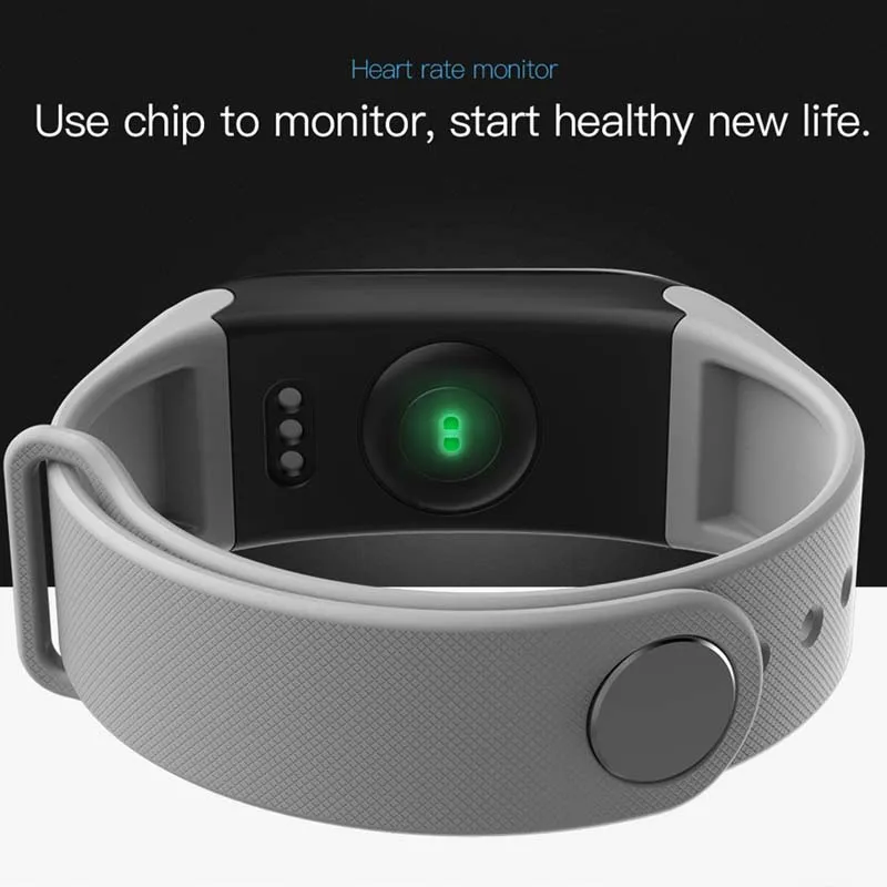 Greentiger F1 Plus Smart band Blood Pressure Waterproof Color Screen Sports Smart Bracelet Heart Rate Monitor Smart Wristband