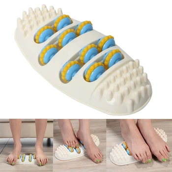 

Portable Oval Rolling Wheel Foot Massager Foot Care Stress Pain Relief Tools 27*13*5 cm