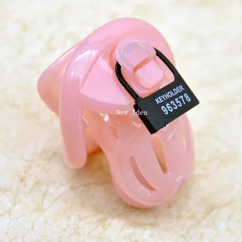 CHASTE BIRD Male Chastity Device Electric Shock Cock Cage Penis Ring Embedded Modular Design Padlock Adult Belt Sex Toy A370 4