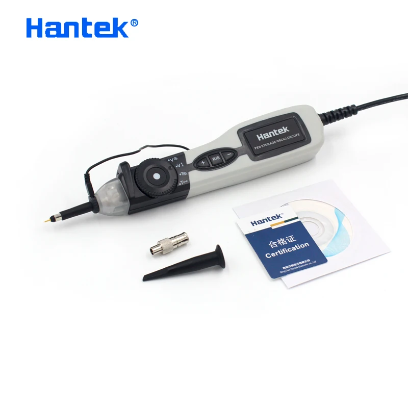 Hantek официальный PSO2020 USB ручка Тип хранения цифровой осциллограф USB 1 канал 20 МГц 96MSa/s диагностический инструмент