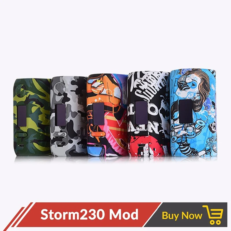Vapor Storm 230 коробка мод без 18650 батарея байпас 200 Вт VW TCR Vapes подходит для электронной