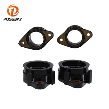 

POSSBAY 4PCS Motorcycle Carburetor Intake Interface Connector Adapter Fit for Suzuki GSX1250 2010 2011 2012 2013 2014 2015 2016