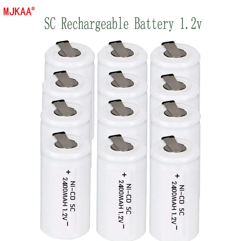 

2400mAh 1.2V NI-CD SC Rechargeable Battery for Makita for Dewalt for Bosch