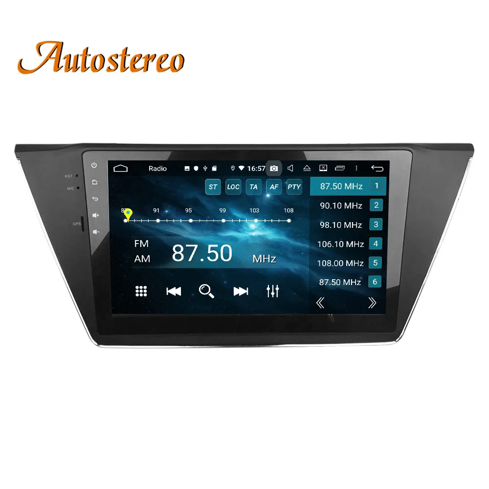 Perfect DSP MAX64GB Android 9 Car NO DVD Player GPS navigation For Volkswagen Touran 2015+ auto head unit multimedia radio tape recorder 5