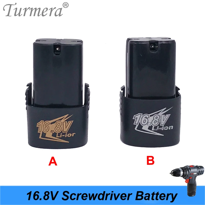Turmera 16.8V 14.4V 4S 18650 battery pack 18650 battery pack battery mini lithium battery electric drill Cordless screwdriver battery shura shurik battery B 04