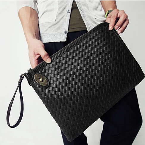 

X-Online hot sale man envelope bag men clutch hand bag