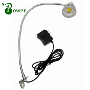 

12V/24V/110V/220V With Plug 5W Cob LED GooseneckMachine Work Light