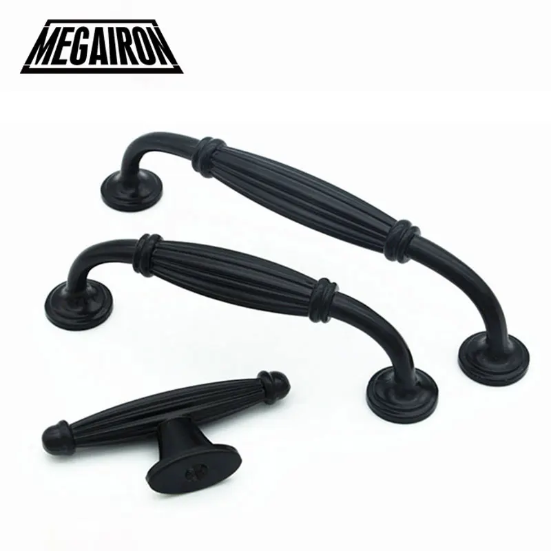 MEGAIRON Classic Wardrobe Door Handles Bedroom Drawer Knobs Kitchen