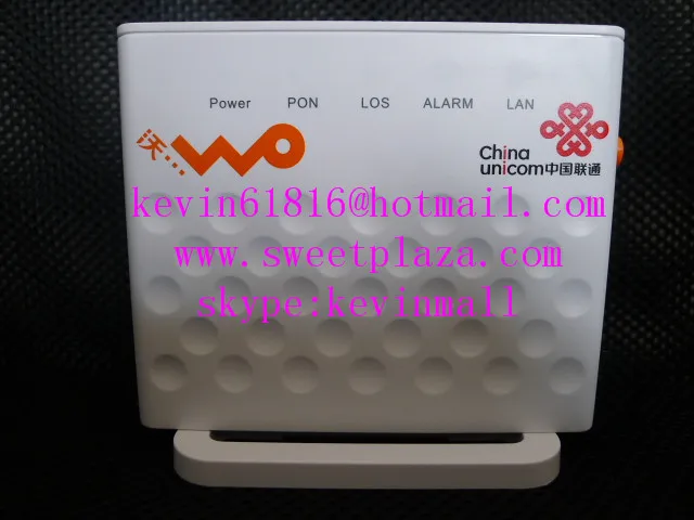 ZTE GPON терминал ОНТ ZXA10 F601 ge скорость порта ONU английская версия с China Unicom логотип.