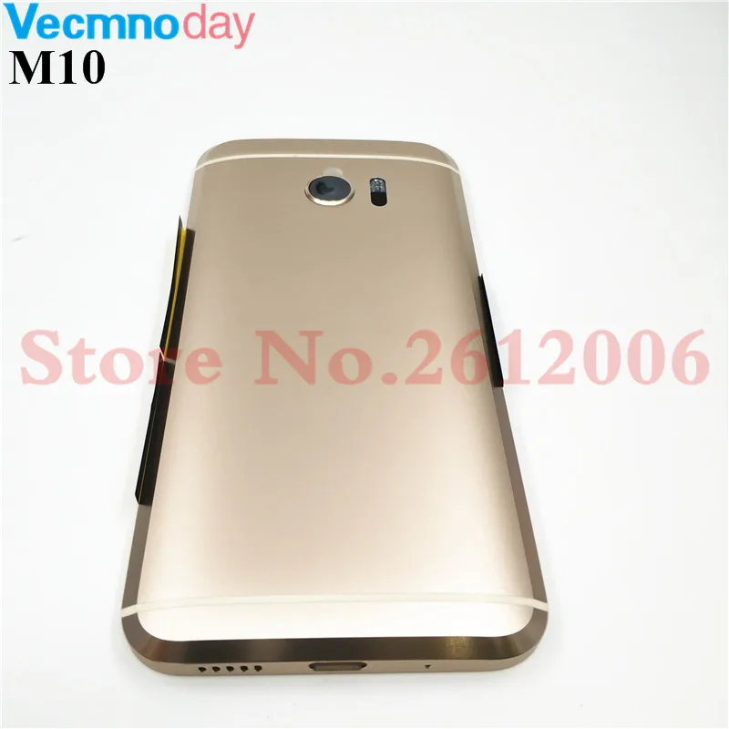 

New Metal Rear Housing Door For HTC One M10 Back Battery Cover Case with Volume + Power Button + Camera Lens Assembly