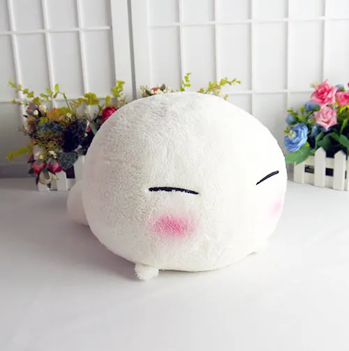 Белая Плюшевая и плюшевая кукла из мультфильма The Morose Mononokean Hanae Ashiya Moja косплей|doll