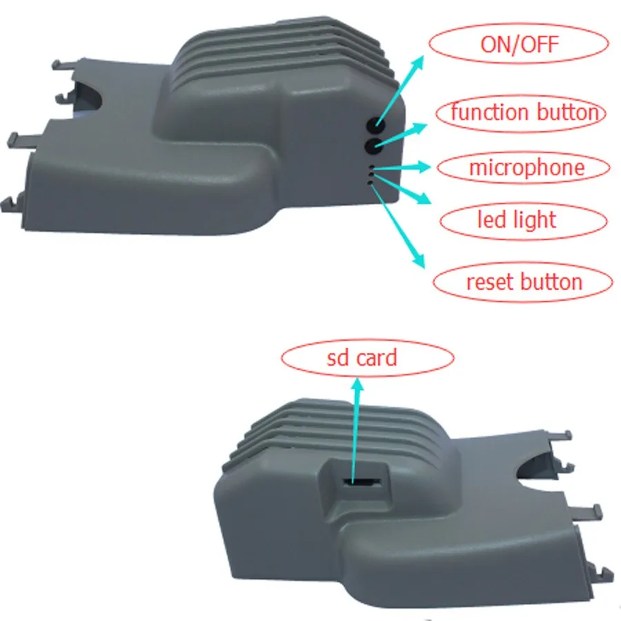 HD Car dvr for benz 16