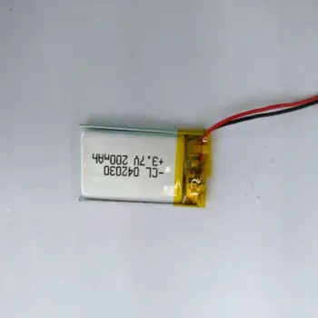 

3.7v li po li-ion batteries 3 7 v Packet 3.7V polymer lithium battery 402030 042030