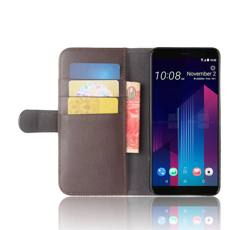 Yinghui для HTC u11 плюс + Лидер продаж защитный флип кожи Стенд силиконовый чехол