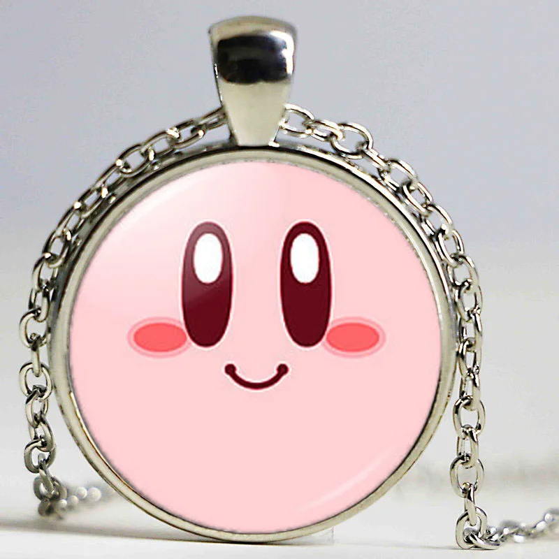 Бесплатная доставка серебряное ожерелье с изображением Kirby Bijoux Art ювелирные