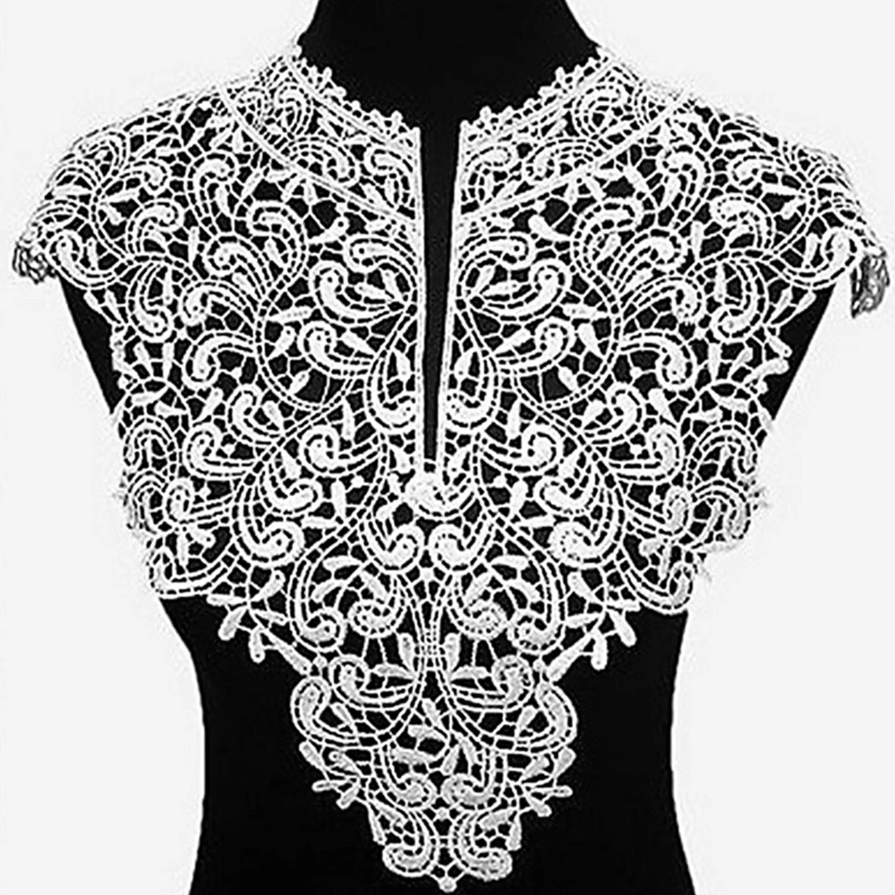 

a large polyester neckties lace before Fake collar translation fashion atmosphereLarge lsoluble sewing accessories