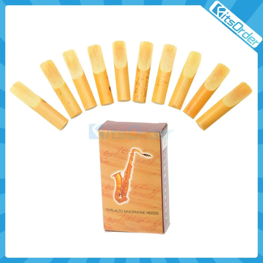 New 10PCS High Grade Bamboo Alto Saxophone E Reeds Musical Instrument