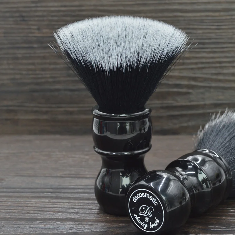 DS мягкая капитан форма черный синтетический волос узел Черная смола ручка щетка для бритья для мужчин влажный бритвенный инструмент