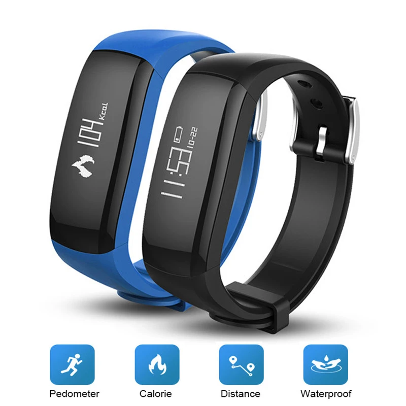 P6 Smart Bracelet Vibrating Alarm Band Calorie Counting Sports