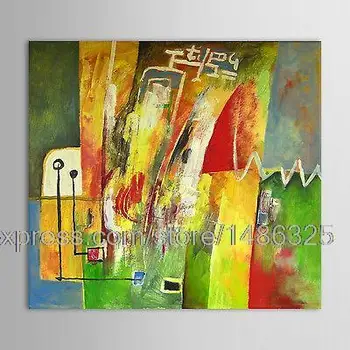 

Hand Painted Abstract Oil Painting Landscape Residential Areas Without Us Acrylic Garden Decoration Chinese Decorative