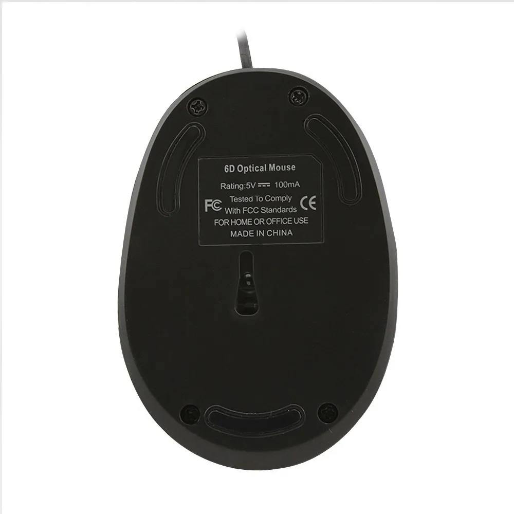 Мышь Вертикальная Проводная эргономичная 1600DPI USB 6D|Мыши| |
