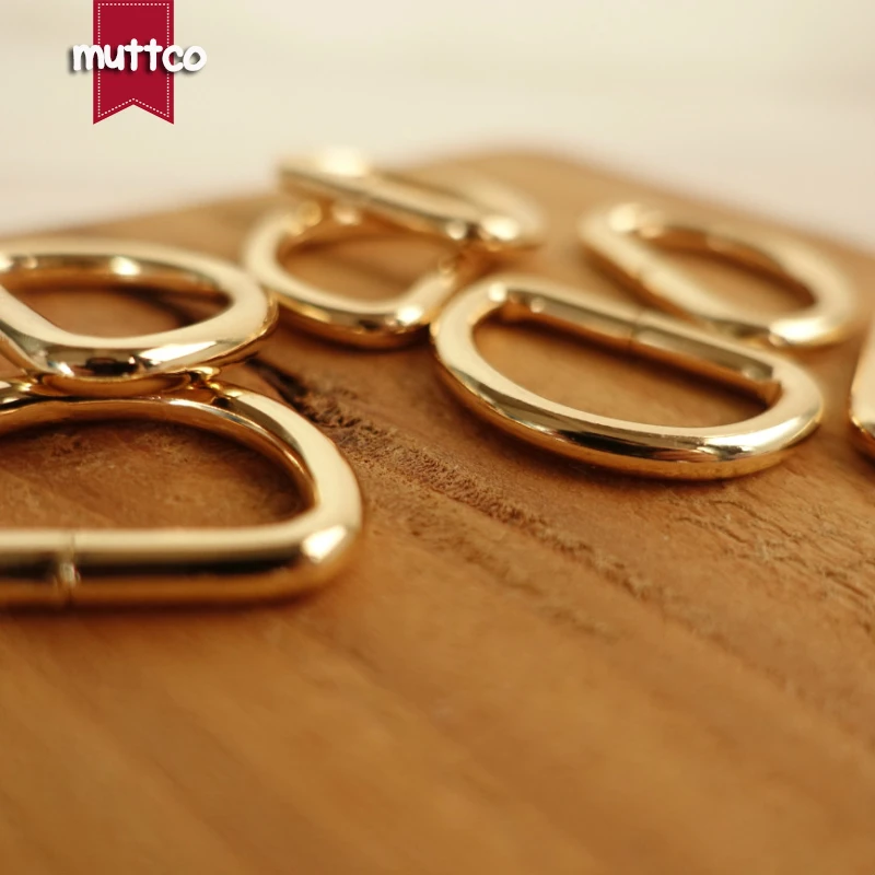 DIY для собачьего ошейника 2 5 см несваренные Кольца Dee d кольца тесьмы шитья