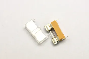 

20Pcs 5*20 mm Fuse holder Box 5x20 mm Fuse Components Socket with Transparent Cover