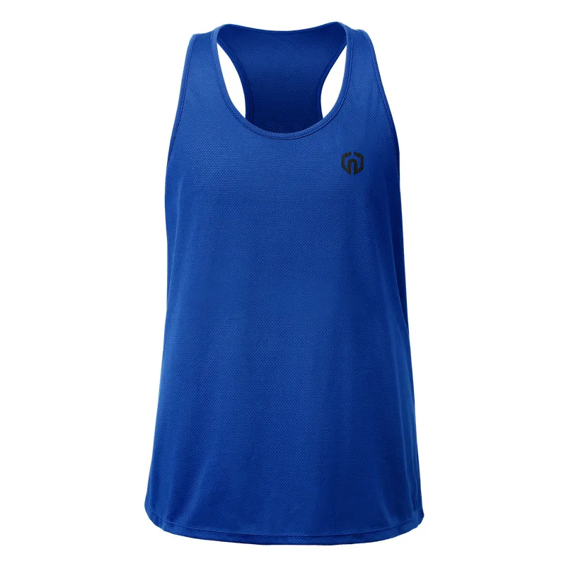 2019 Fitness Tank Top Quickly Dry Sleeveless Gym Clothing Summer Workout Running Vest Sports Shirt Men | Спорт и развлечения