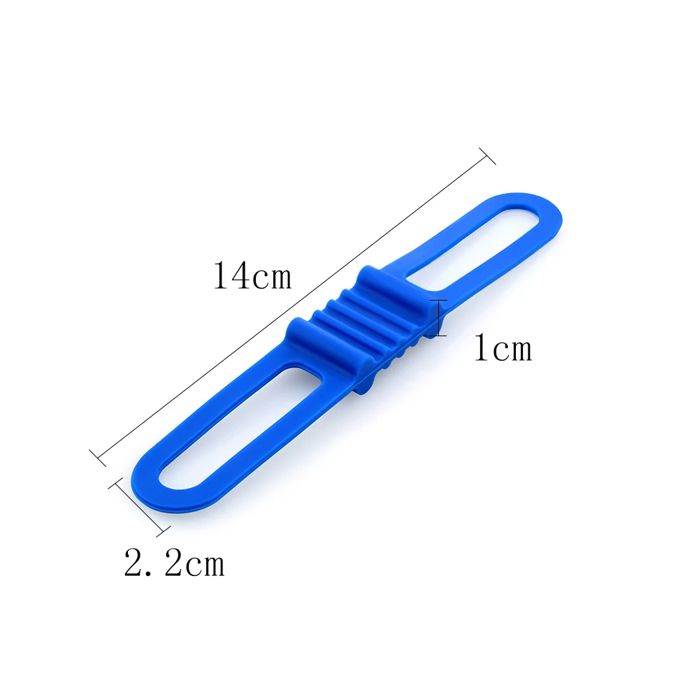 3 шт. Велоспорт светильник держатель руль велосипеда силиконовый ремешок для телефона фиксация эластичным галстуком-бабочкой веревка Bicicleta фонарь вспышка светильник повязки