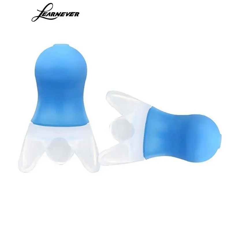 

1 Pair Pressure Equalization Flight Earplugs Noise Reduction Sleep Soundproof Silicone Earplugs Multfuntional Reusable Ear plugs