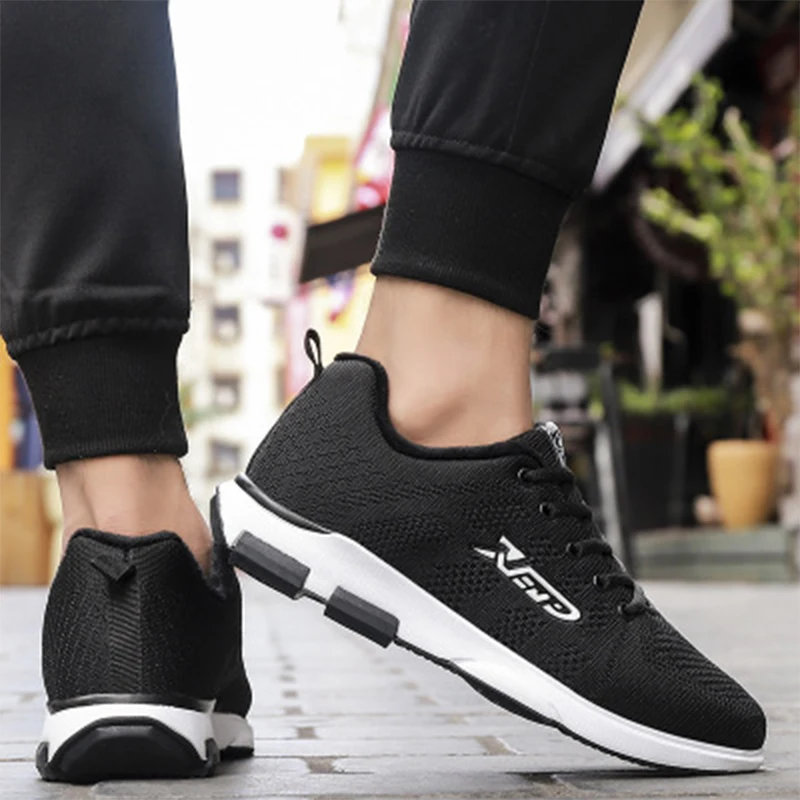 

Men's Running Shoes Outdoor Sport Breathable Lace-up Durable Jogging Sneakers Walking Designer Athletic