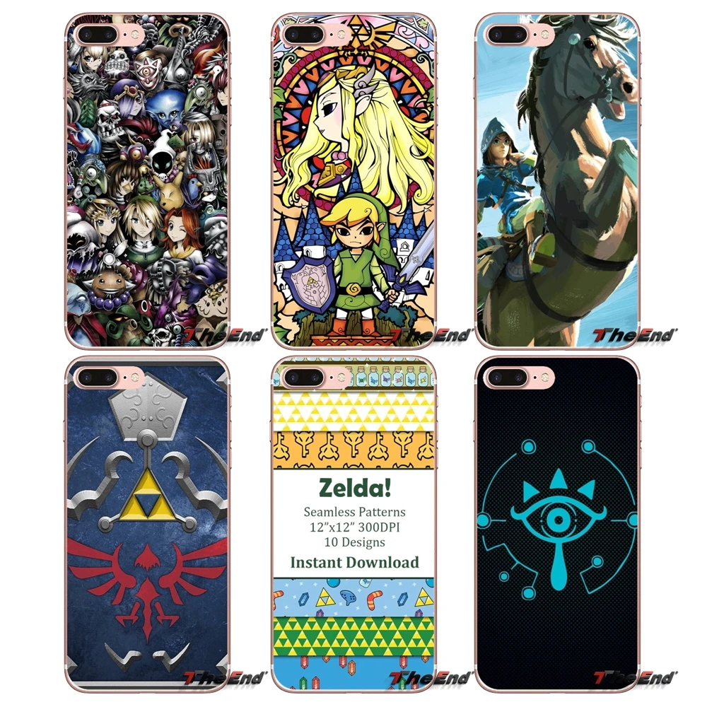

Cell Phone Case Cover For Sony Xperia Z Z1 Z2 Z3 Z5 compact M2 M4 M5 E3 T3 XA Aqua LG G4 G5 G3 G2 Mini The Legend of Zelda Print