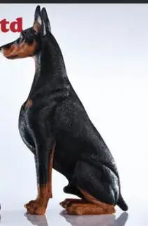 JxK004 1/6 Масштаб фигурки сцена аксессуары Doberman пинчерс собака животное модель игрушки для 12 ''фигурка аксессуар - Цвет: B