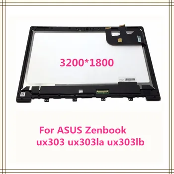 

13.3" Full HD For Asus Zenbook UX303 UX303LA DB51T LCD LED Display Touch Assembly Screen With Frame Bezel