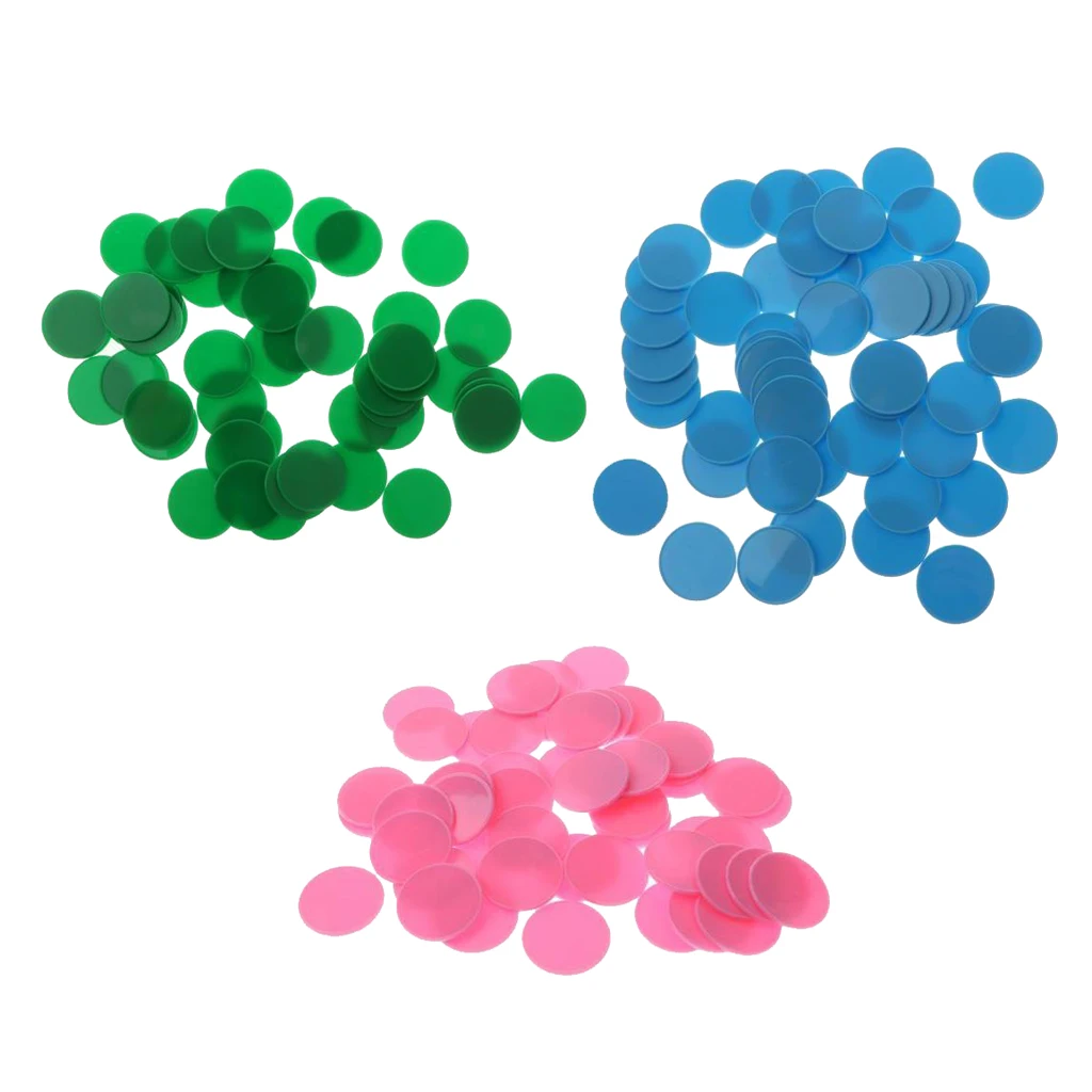 Aliexpress.com : Buy 150pcs Maths Counters Coloured Round (32mm) Kid ...