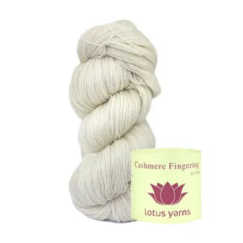 

1*55g hank Undyed Yarn Pure Mongolian Cashmere Fingering Yarn High Quality Hand Knitting Yarn Warm and Softness