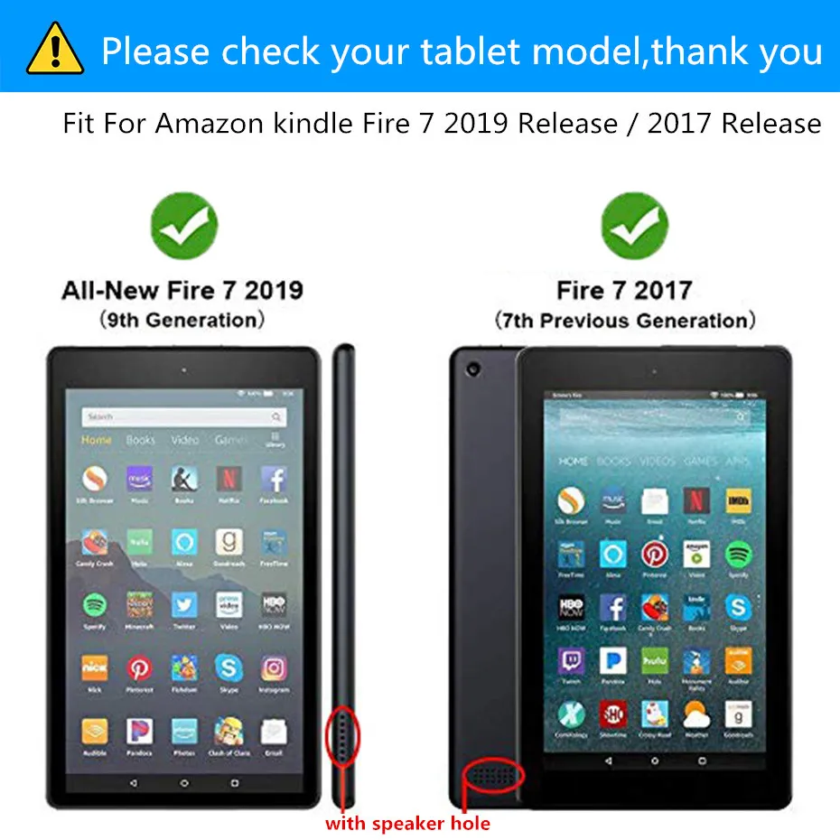 Мягкий силиконовый чехол для Amazon Kindle Fire 7 электронная книга чехол для планшета для Amazon new Fire 7 9 поколение чехол