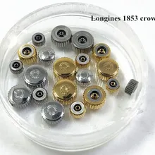 20 шт полностью металлические универсальные Тис короны и L 1853 короны для ремонта часов