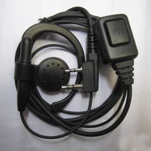 5 шт. C Форма динамик Висячие ушные крючки гарнитура, функция PTT для Kenwood портативный радио TK-2160 TK-3160 TK-2170 TK-3170