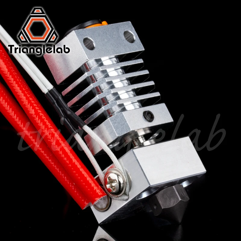 Алюминиевый прецизионный радиатор Trianglelab Swiss CR10 hotend с титановым разрывом 3D печать