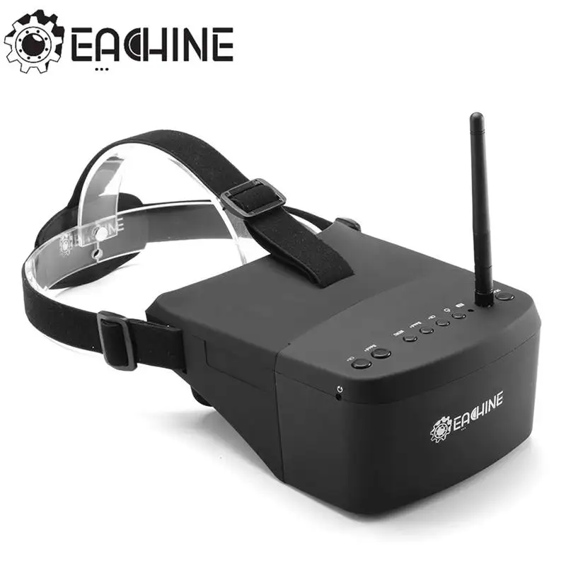 Eachine EV800 4 Step Get 5 Inches 800x480 Screen Monitor FPV Goggles 5.8G 40CH Raceband Auto-Searching Built- in Battery ► Photo 2/6