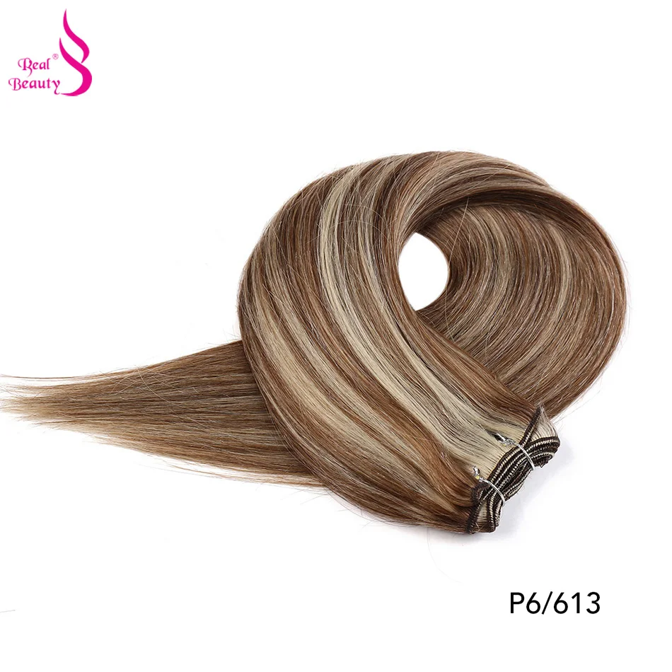 Real Beauty-Pacotes de Cabelo Liso, Pacotes de