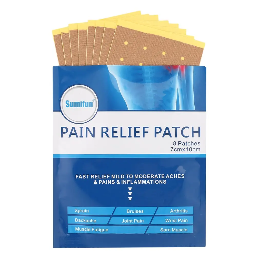 8pcs set Pain Relief Patches Natural Herbal Treatment Muscular Pain 8pcs-set-pain-relief-patches-natural-herbal-treatment-muscular-pain