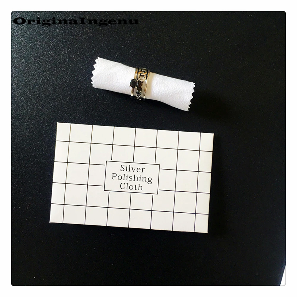 

Silver Polish Cloth Used To Wipe And Maintain Sterling Silver Gold Jewelry Special Polishing Anti Tarnish Tool Jewelry Cleaning