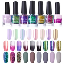 Ur Sugar матовый лак для ногтей переливающийся Блестящий лак для ногтей с блестками лак для маникюра питание масло Лечение ногтей