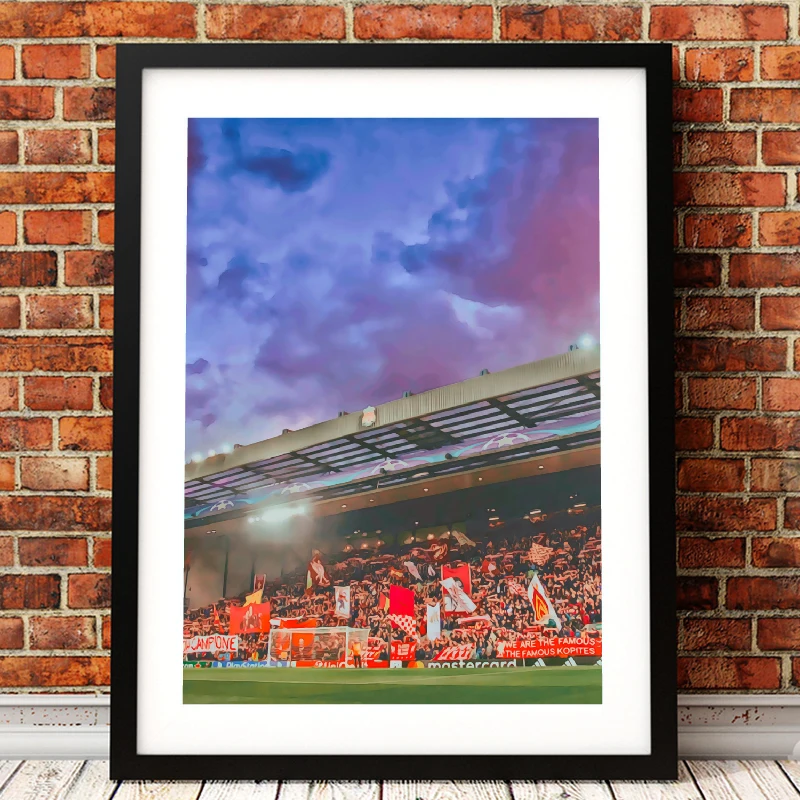 Anfield Liverpool FC Art Print Wall Art Decor