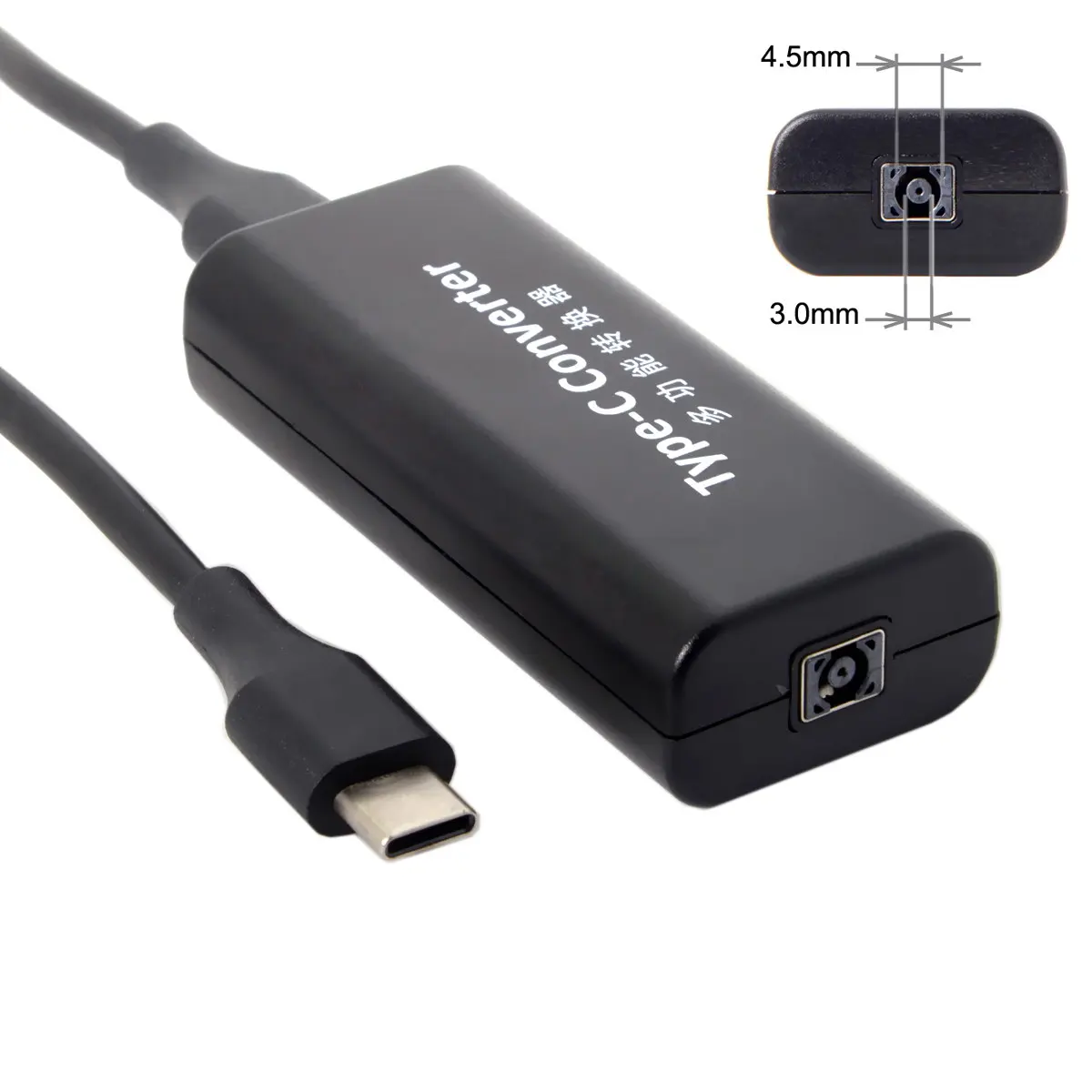 Zihan разъем 4 5*3 0 мм HP Dell вход постоянного тока в USB C Type зарядный кабель 45 Вт для Macbook