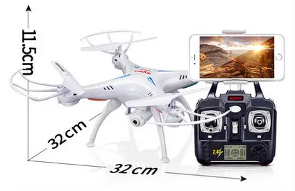 

New arrive SYMA X5HW WIFI Drone Quadcopter With Camera Headless Real Time FPV RC Helicopter